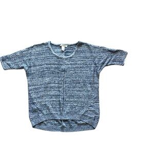 WHBM Sz SM Navy and white sweater very good condition. Only worn twice.